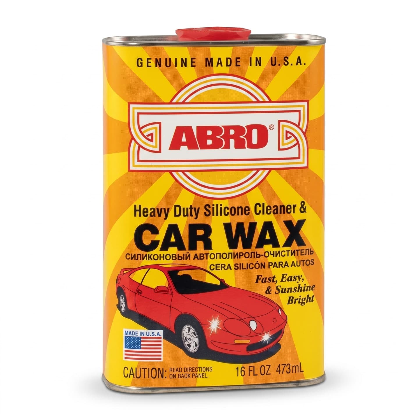 Heavy Duty Silicone Cleaner & Car Wax